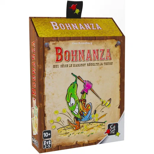 Boîte du jeu Bohnanza de Gigamic