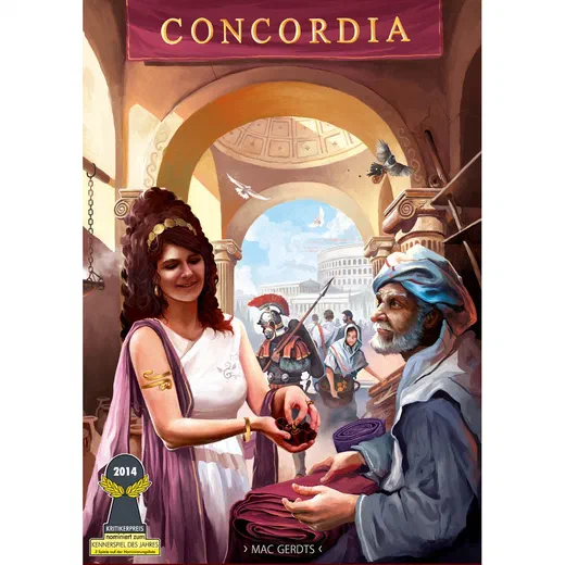 Boîte du jeu Concordia de PD-Verlag