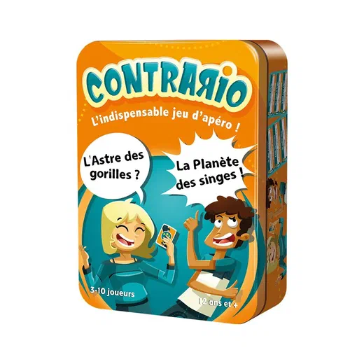 Boîte du jeu Contrario de Cocktail Games