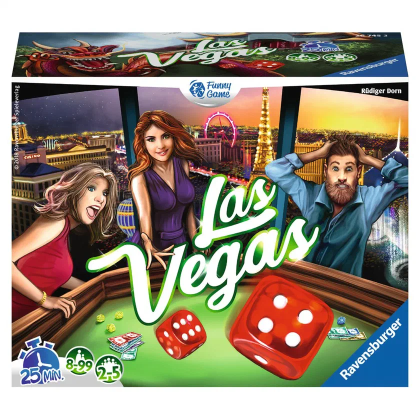 Boîte française de Las Vegas, édition Ravensburger 2018