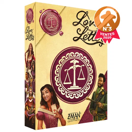 Boîte du jeu Love Letter de Z-Man Games
