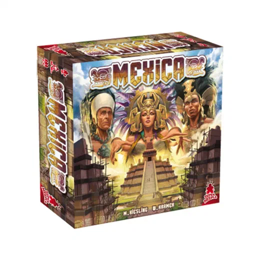 Boîte du jeu Mexica de Super Meeple