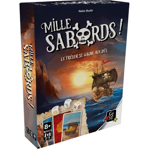 Boîte du jeu Mille Sabords de Gigamic