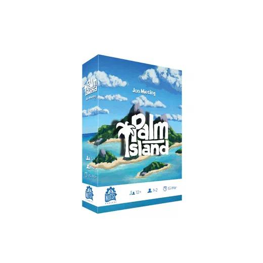 Boîte du jeu Palm Island de Nuts Publishing