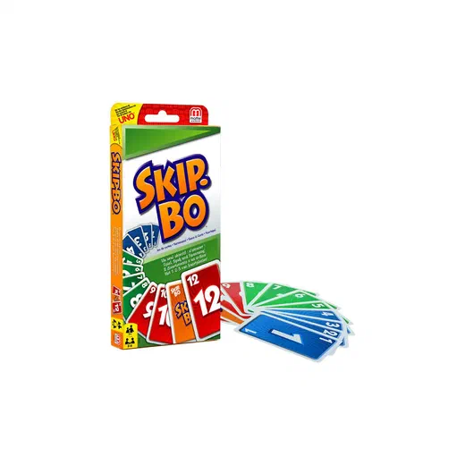Boîte du jeu Skip-Bo de Mattel