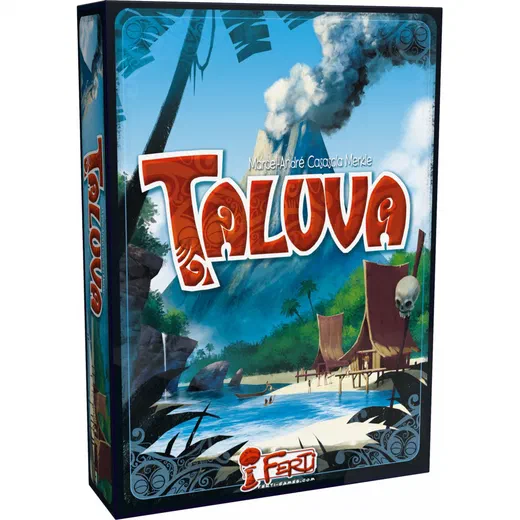 Boîte du jeu Taluva de Ferti