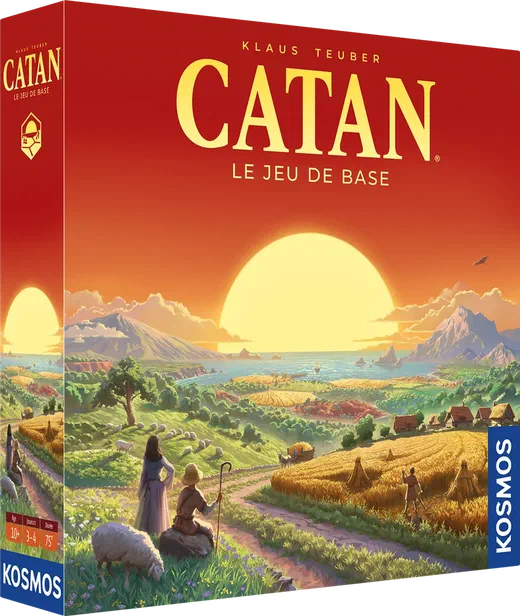 Boîte française du jeu Catan, édition 2025