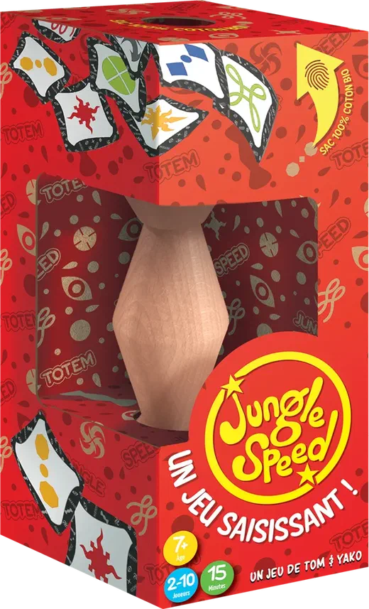 Boîte du jeu Jungle Speed, édition Eco, de Zygomatic