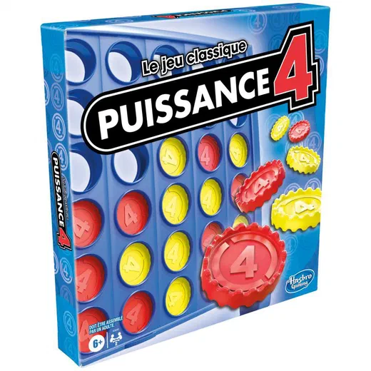 Boîte française du jeu Puissance 4 de Hasbro Gaming