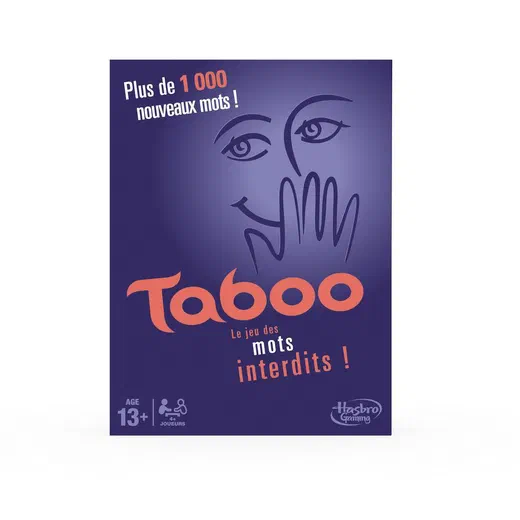 Boîte française du jeu Taboo de Hasbro Gaming