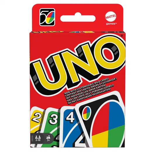 Boîte du jeu de cartes UNO de Mattel Games