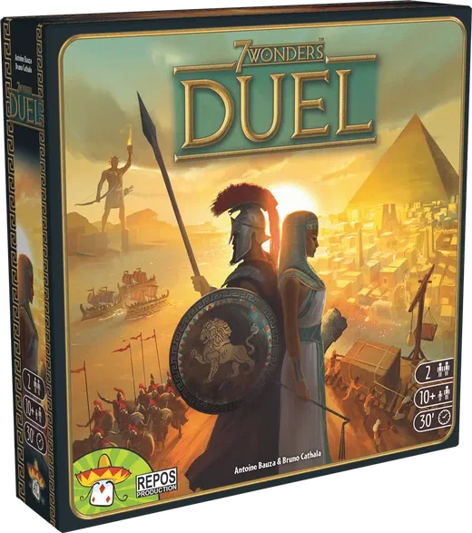 Boîte du jeu 7 Wonders Duel de Repos Production