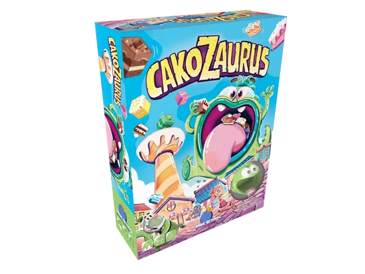 Boîte du jeu Cakozaurus de Blue Orange