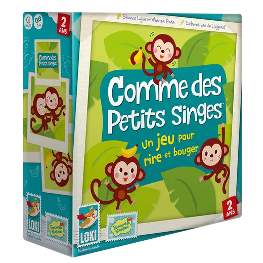 Boîte du jeu Comme des petits singes de Loki