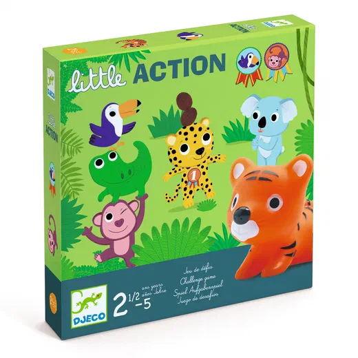 Boîte du jeu Little action de Djeco