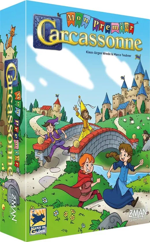 Boîte du jeu Mon Premier Carcassonne, édition française