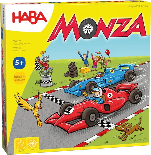 Boîte du jeu Monza de HABA