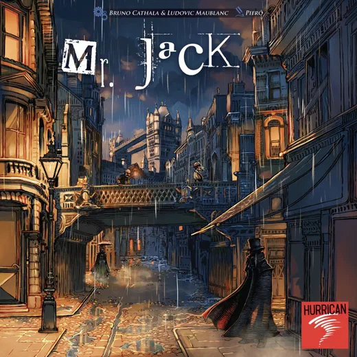 Couverture de la boîte du jeu Mr Jack London, Hurrican