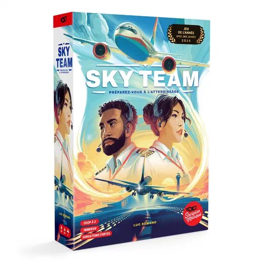 Boîte du jeu Sky Team du Scorpion Masqué, édition française