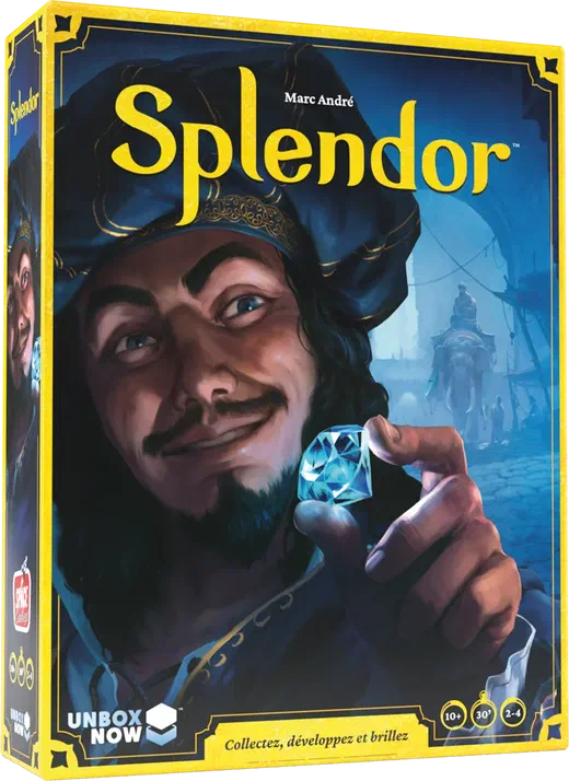 Boîte du jeu Splendor, édition française Space Cowboys