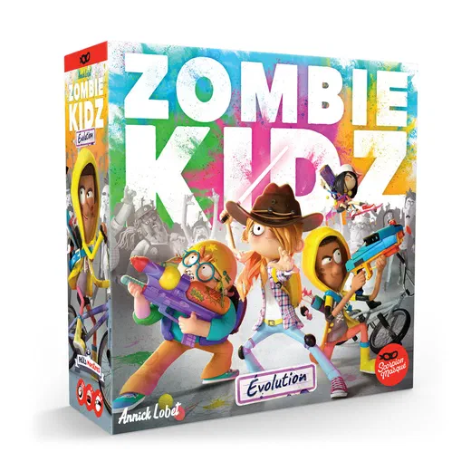 Boîte française du jeu Zombie Kidz Évolution, Le Scorpion Masqué