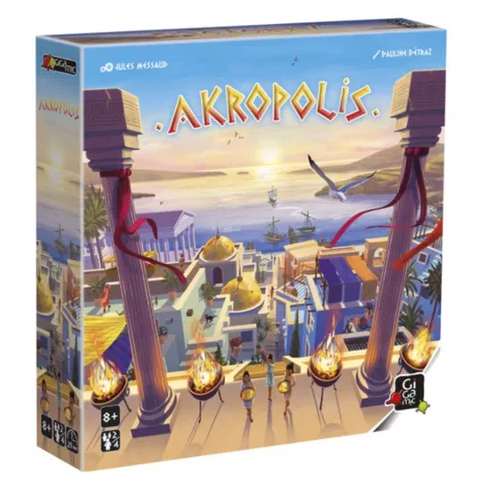 Boîte française d'Akropolis éditée par Gigamic