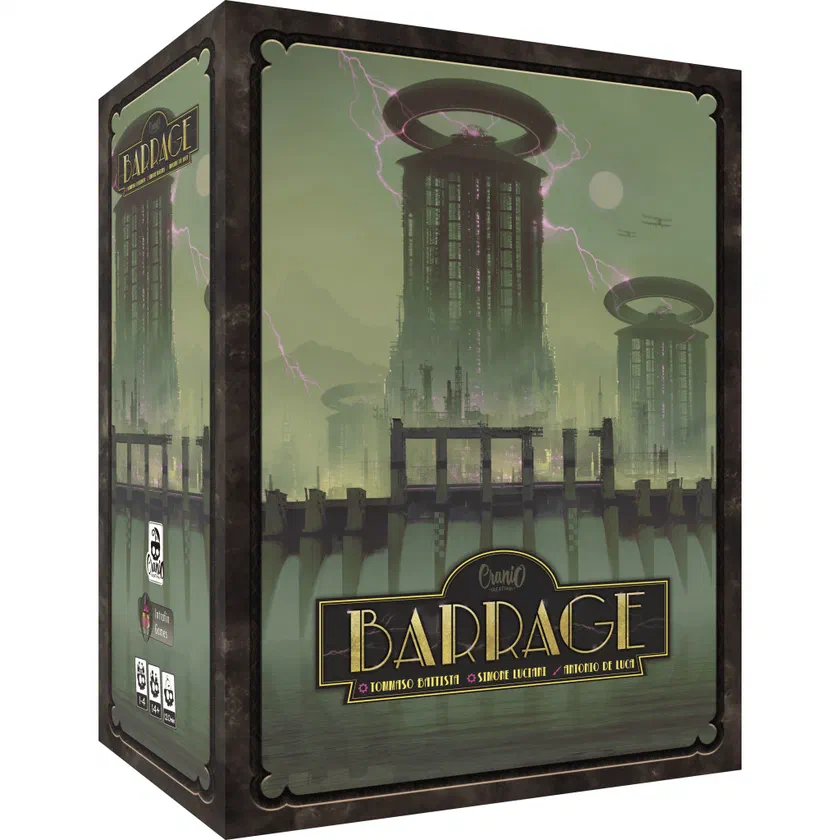 Boîte de Barrage, édition Cranio Creations distribuée par Intrafin