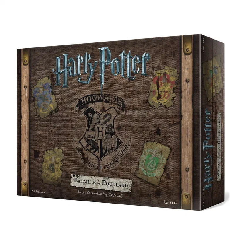 Boîte française de Harry Potter : Bataille à Poudlard, 2 à 4 joueurs, 11 ans et plus