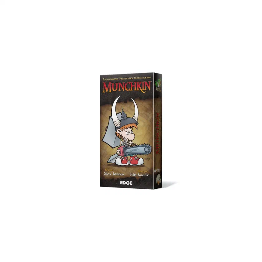Boîte française de Munchkin, deuxième édition en couleur publiée par Edge