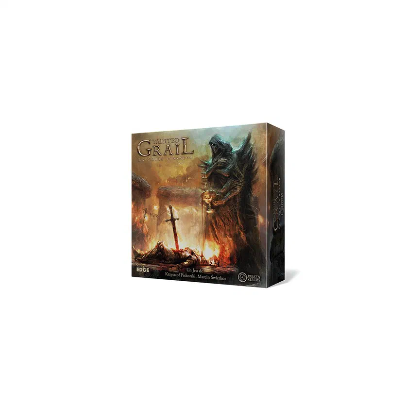 Boîte française de Tainted Grail : La Chute d'Avalon, un jeu de Krzysztof Piskorski et Marcin Świerkot, Awaken Realms