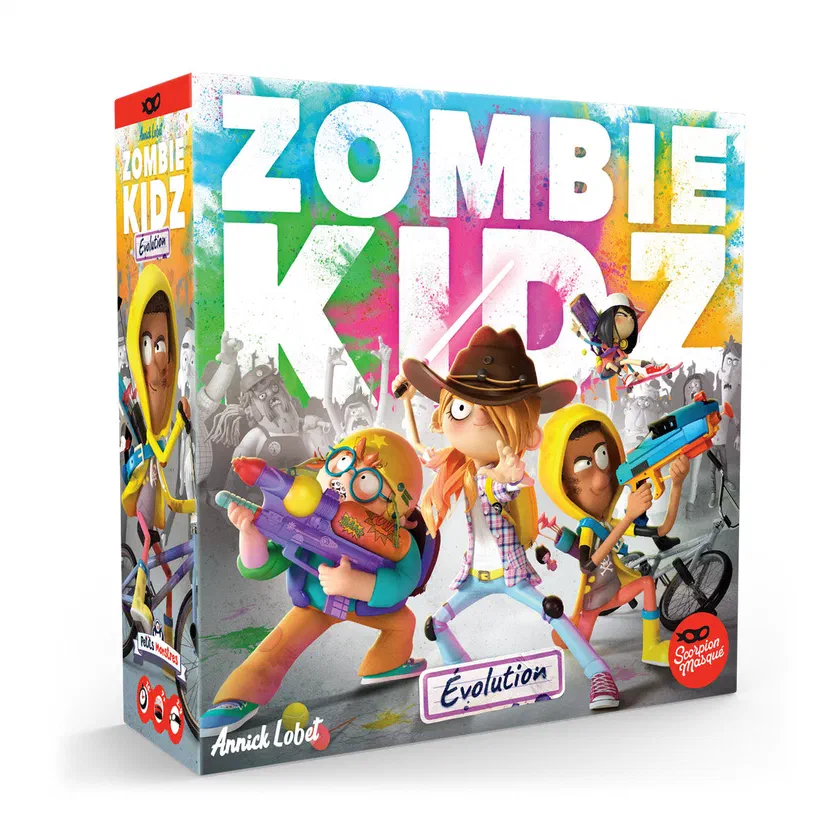 Boîte française de Zombie Kidz Évolution, Le Scorpion Masqué