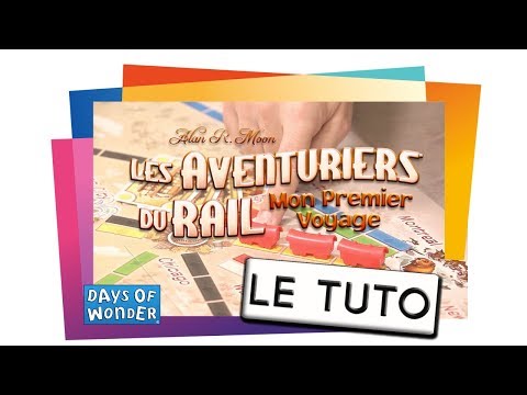 Aperçu de la vidéo Les Aventuriers du Rail : Mon premier voyage Europe de la chaîne asmodee France